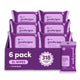 Lavender - 50 Count (Pack of 6) (360 Wipes)